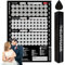 DAWRIS Love Game Poster Rubbeln 100 Date Challenge Dates Scratch Off Poster Date Night Rubbelposter Date Ideen für Paare Bucket List für Paare Kreatives Pärchen Geschenke Boyfriend Gift