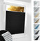 bobodeco Plissee ohne Bohren Verdunkelung Klemmfix, Schwarz 60x110 cm(BxH) Thermo Plissees 100% Verdunkelnd & lichtundurchlässig Plisseerollo, Sichtschutz und Sonnenschutz für Fenster & Tür