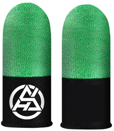 Finger Sleeve Manchon De Doigt Pour Écran Tactile Compatibles Avec Les Téléphones De Jeu, Gants Ultra Sensibles Ensemble De Doigts Anti-Transpiration Ultra-Mince Respirant Règles De Survie Boutons