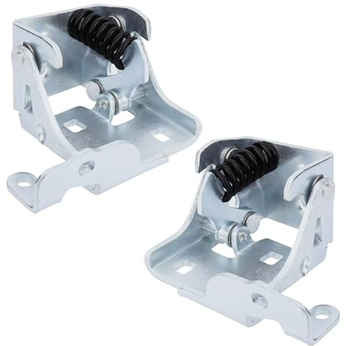 Front Lower Door Hinge Fits for 2007-2014 Chevy Silverado Suburban Tahoe Avalanche GMC Sierra Yukon Cadillac Escalade, Replaces# 20969645, # 20969646 (20969645 & 20969646_Left & Right)