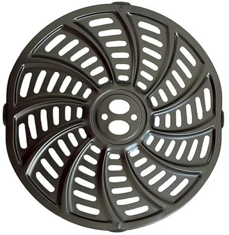 Luft frittierte Pfanne, frittierte Pfanne Heißluftfritteusen-Grillschale for Gourmia GAF698/GAF686 6QT Heißluftfritteuse, antihaftbeschichtete Heißluftfritteusen-Grillpfanne, Crisper-Platte, spülmasch