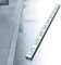 Canale di scarico in acciaio inox a forma di U, piccolo sistema di drenaggio stretto con griglia rimovibile, ideale per garage e giardino, 5 x 3 cm