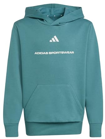 adidas Unisex Kids Slogan Fleece-Hoodie