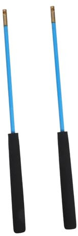 VICASKY Lot de 2 baguettes de diabolo au design ergonomique - Baguettes antidérapantes pour adultes - Pour les exercices de jonglerie et le fitness