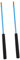 VICASKY Lot de 2 baguettes de diabolo au design ergonomique - Baguettes antidérapantes pour adultes - Pour les exercices de jonglerie et le fitness