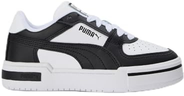 PUMA Ca Pro Classic Jr Low Top Trainers Boys Black/White 3 UK Child