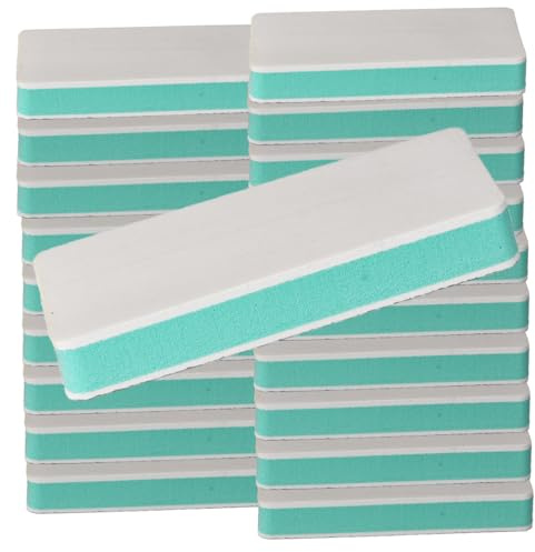20x Polierblock für Fingernägel-Doppelseitige Hochglanz-Nagelbuffer für Naturnägel - Nagelpolierblock Glatte und Glänzende Nägel für Nagelstudio Zuhause