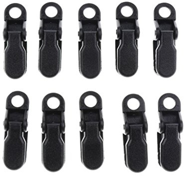 Sharplace 10 Befestigungsclip für Plane Clips Zelt Klammern Halterung