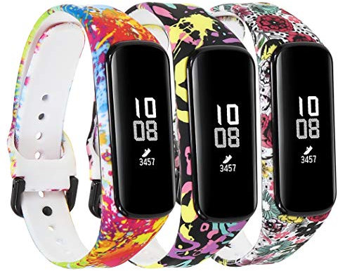Baaletc Bracelet de rechange en silicone souple pour montre Samsung Galaxy Fit 2 SM-R 220