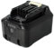 vhbw batteria sostituisce Makita 197396-9, 197402-0, 197406-2, 632F39-7, 197390-1, 197402, 197394-3 per utensile elettrico (5000 mAh, Li-Ion, 12 V)