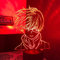Anime My Hero Academy Shoto Todoroki Led Night Light Acrylic 3D Illusion light Child Room Decor Christmas Or Birthday Gift-7 Farbe keine Fernbedienung