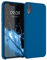 kwmobile Hülle kompatibel mit Apple iPhone XR Hülle - Silikon Handy Case - Handyhülle weiche Oberfläche - kabelloses Laden - Blue Reef