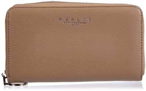 REPLAY Damen FW5303 Reisezubehör-Brieftasche, 049 Sand