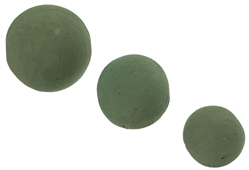 Steckschaum FüR Blumen 3StüCk Runde Blumensteckschaum Nasssteckschaum,Steckschwamm FüR Blumenarrangements Steckmasse FüR Steckschwamm, Basteln, Feiern