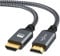 Twozoh Cable HDMI 4K 7,5M, Cable HDMI 2.0 Trenzado de Nailon de Alta Velocidad 4K@60Hz a 18Gbps Compatible con PS5, PS3, PS4, PC, proyector, 4K UHD TV/HDTV, Xbox