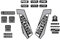 Adesivi compatibili con forcella bici Rock Shox Pike Yari Lyrik 2016-29''