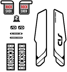 Adesivi compatibili con forcella bici Rock Shox Sid mod-7-29''