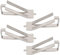 Bontannd 4 Stücke Edelstahl Glas Hitzelbett Clip Klammern Für Ender 3 Um2 Hotbed Glasplatte Fixierclip Beheizte Plattform Halter