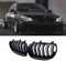 E60 Rejillas delanteras, Frontal Deportiva Parrilla,Rejilla Frontal Doble Puente,Parrilla del radiador para 5 Serie E60 E61 M5 2003–2009 E60 E61(Serie 5 E60 2003-2009)