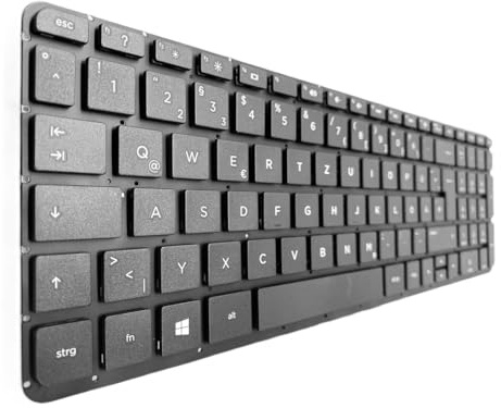 T-ProTek DEUTSCHE - Tastatur Keyboard ohne Rahmen, ohne Beleuchtung kompatibel für HP Pavilion 15-K100