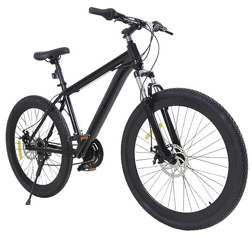 panfudongk Bicicletta da 26 pollici | Bici da Città | Biciclette | Bike 21 marce adulti unisex – Telaio in acciaio al carbonio – Cerchi in alluminio – Sella comfort – Ecologica.