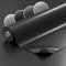 PVC Bodenbelag Meterware Noppen 1mm Antirutschmatte Bodenmatte Noppenmatte Riffelblechmatte Tränenblech rutschfest Schwarz Noppen 1000x140cm
