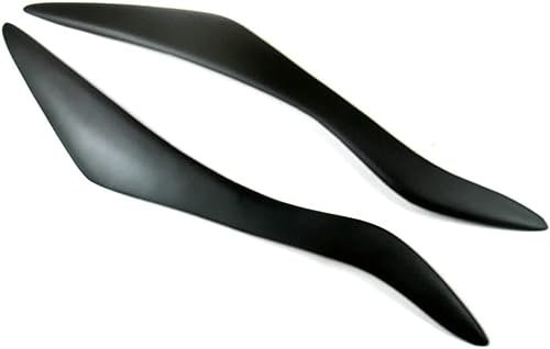 AYEXO Auto Frontscheinwerfer Lampe Augenbrauen Für Ford Focus mk3 2012-2014,Scheinwerfer Augenbrauen Augenlid Abdeckung