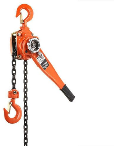 ZARBAILRE Hebelzug Flaschenzug Double Chain 6T 6M, Hebezug Ratschenzug Ratschenkettenzug Hebelratschenzug, Kettenzug Manuell Handratschenzüg
