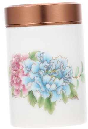 PRETYZOOM 2stücke Ceramic Tea-leaf Sealed Jar Luftdichter Teedose Aus Keramik Für Aufbewahrung Von Tee Und Snacks Stilvolles Design Für Ihre Küche Dekoratives Element Für Teeliebhaber