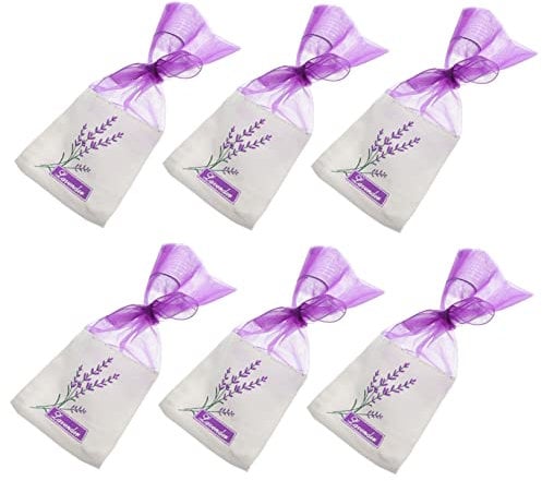 OUNONA Lavendelduftsäckchen Baumwolle Mit Kordelzug Duftsäckchen 12 Stück Für Kleiderschrank Aromabeutel Zur Duftaufbewahrung