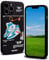 CHBSHENG Coole Handyhülle für iPhone 15 Pro, für Jungen und Herren, Straßendesign, ästhetisch, stoßfest, Basketball-Sneaker, Sport-Designer-Hüllen kompatibel mit iPhone 15 Pro, Schwarz