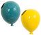 RORPOIR 2Pcs Palloncino In Ceramica Vaso Di Fiori Ciondolo A Parete Per La Casa Appeso A Parete Negozio Di Arredamento Sfondo Decorazione Palloncino Mestiere Decorazione Della Parete