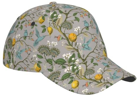 Schachtelhalm Kappe, Lemon Tree Leaves Mütze Atmungsaktiv Baseballmütze Unisex Baseballkappe Für Erwachsene Erwachsenen Outdoor