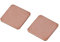 Hurromy R 2 x 0.8mm Thick Heat Sink Mat Copper Wedge for Laptop CPU GPU