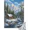 Chalet de Montagne et forêt Puzzles Adulte - Puzzle 1000 Pièces pour Adultes Et Enfants Dès 14 Ans - Puzzle De Qualité Supérieure 1000pcs (75x50cm)