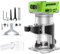 Greenworks Défonceuse à bois compacte sans fil 24 V, 5 vitesses variables, 30 000 tr/min, légère, outil uniquement