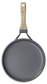 SJHDHDA Cooking Pan Frying Pan Maifan Stone Wok Alloy Pan Pancake Egg Steak Frying Pot Pizza Panckae Pans Cooking Tools Pan(About 24cm 8in) Learned extensively