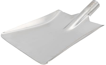 Naroote Barbecue Shovel Head, 304 Stainless Steel Shovel Head, Safe Operation, Heat Resistant Spatula, Durable for The Restaurant (Large)