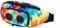 Fannypack with Speakers. Bluetooth Fanny Pack for Parties/Festivals/Raves/Beach/Boats. Rechargeable, Works with iPhone & Android. (Tie Dye, 2021 Edition)