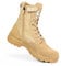 IODSON 8 Durchstichfeste Kampfstiefel Leicht Militär Stiefel Schwarz Springerstiefel Motorradstiefel Einsatzstiefel Herren&Damen mit seitlichen YKK-Reißverschlüssen Beige 46