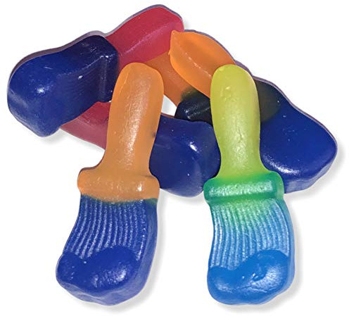 The Candy Cabin - Vegan Jelly Paintbrushes Tongue Painters Retro Sweet Shop Traditional Old Fashioned (700g)