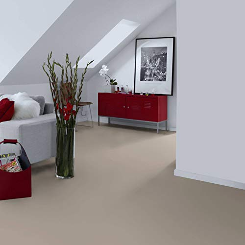 Bodenmaster PVC Bodenbelag Einfarbig Grau Tarkett Iconik 260 DJ Grey (Musterstück in DIN A4)