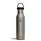 HYDRO FLASK - Leichte Trinkflasche 621 ml (21 oz) Trail Series - Vakuumisolierte, Wiederverwendbare Trinkflasche aus Edelstahl mit Auslaufsicherem Flex Deckel - Standard-Öffnung - BPA-frei - Slate