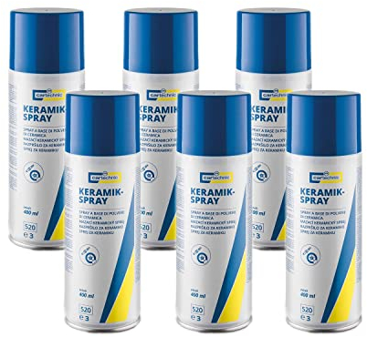 6x CARTECHNIC Keramikspray Montagepaste Trennschmiermittel Keramik-Spray 400 ml