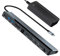 USB C Docking Station 2 Monitore mit 96W Netzteil, 12-in-1 USB C Hub: 2 HDMI 4K@30Hz, 4 USB, Audio, Ethernet, SD/TF, PD 96W, kompatibel mit MacBook Pro/Air, HP, Dell, Lenovo, Acer (02 Light Gray)