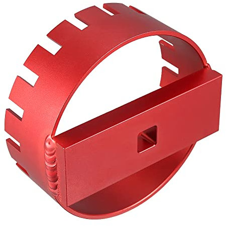 X AUTOHAUX 69800 Fuel Pump Socket Tool Fuel Tank Lock Ring Removal Tool Red