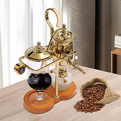 Siphon Balance Kaffeemaschine 400ml Siphon Kaffeemaschine Set Belgische Siphon Kaffeemaschine Vakuum-Kaffeebereiter Kaffee- und Teebrüher