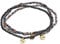 PILGRIM INDIGO 3-in-1-Armbandset (Schwarz)