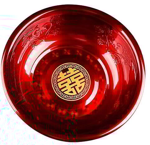 OSALADI Traditional Chinese Style Wash Basin Elegant Wedding Present for Bridesmaids Bridal Party