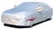 Abdeckplane für Peugeot 207 CC 2007-2014, Wasserdicht & Staubdicht Wetterfeste Autoabdeckung Atmungsaktiv(Silver red)